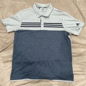 ADIDAS Men’s Size Medium Polo Short Sleeve. Barely Worn! Blue color